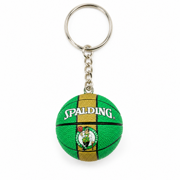 BOSTON CELTICS BASKETBALL KEYCHAIN GREEN