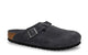 BOSTON SOFT FOOTBED SUEDE LEATHER CHARCOAL