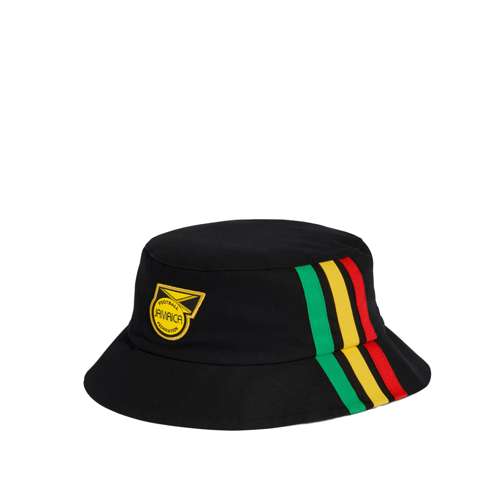 JAMAICA BOB MARLEY BUCKET HAT BLACK