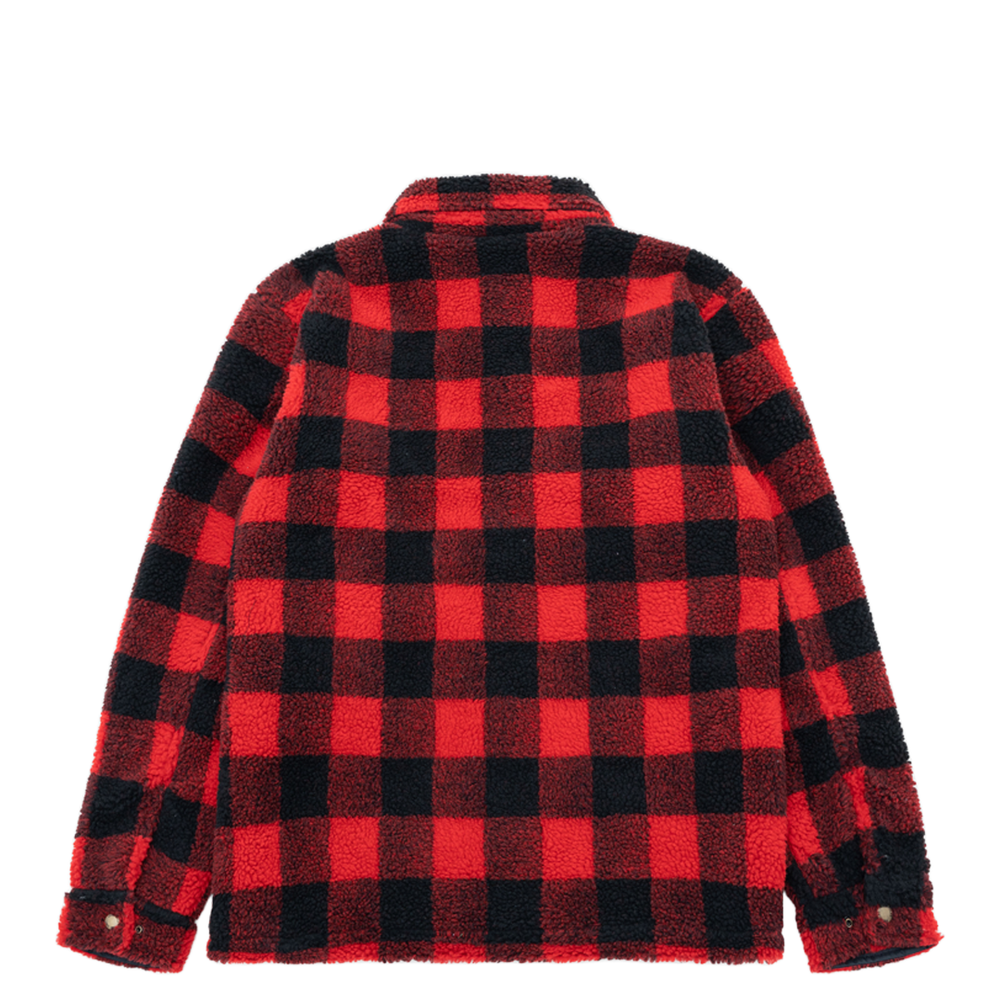 BUFFALO OVERSHIRT RED/BLACK