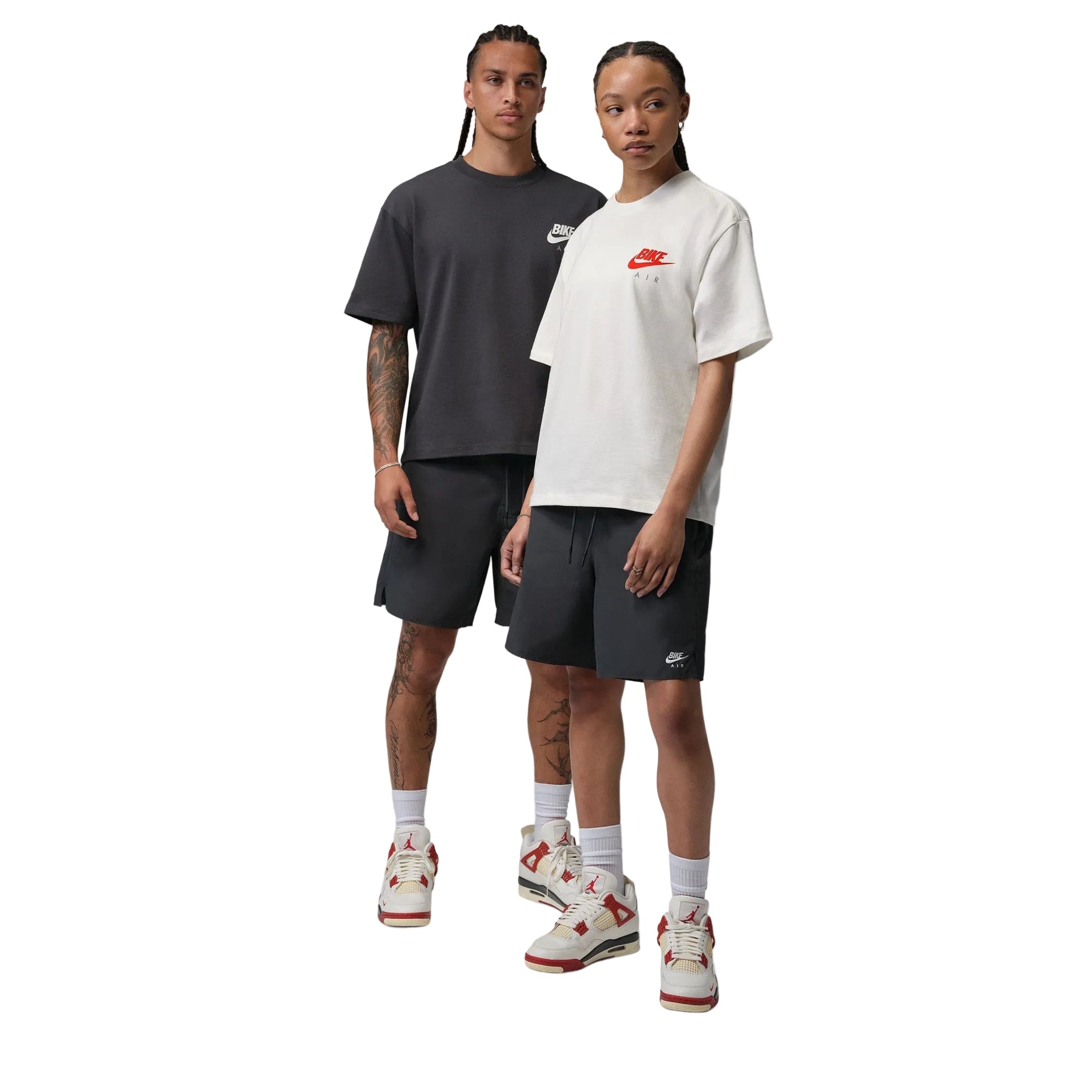 BIKE AIR X NIGEL SYLVESTER SHORTS ANTHRACITE/SAIL – NRML