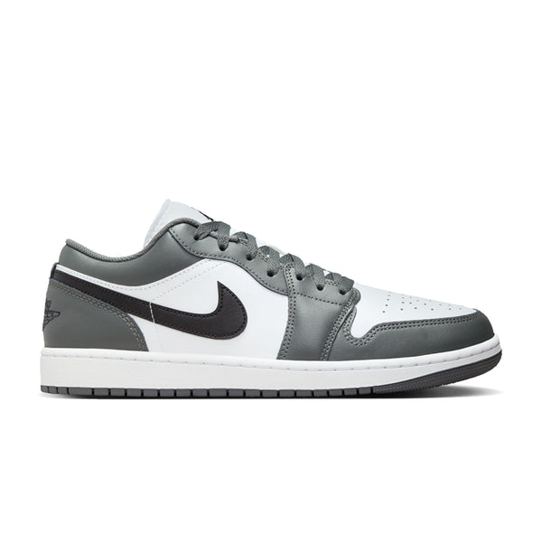 AIR JORDAN 1 LOW WHITE/BLACK-IRON GREY