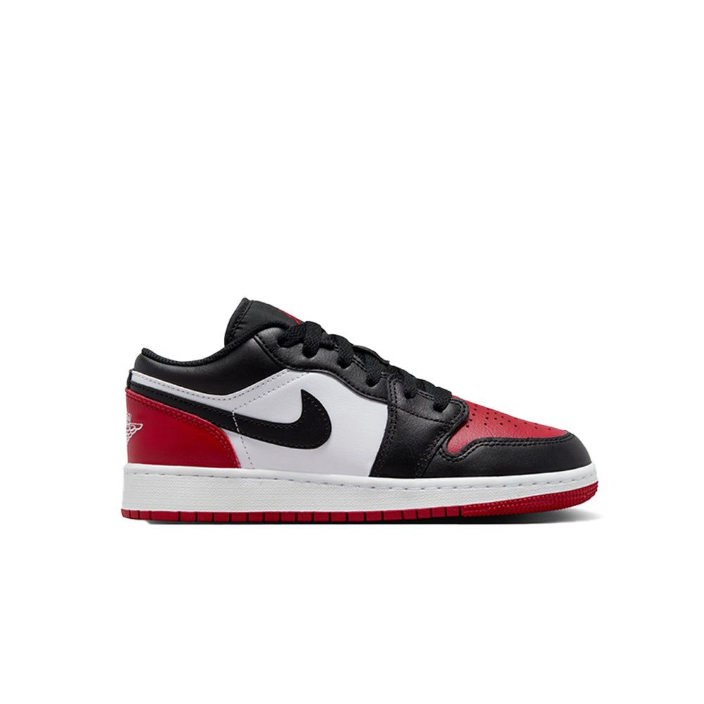 AIR JORDAN 1 LOW (GS) BRED TOE