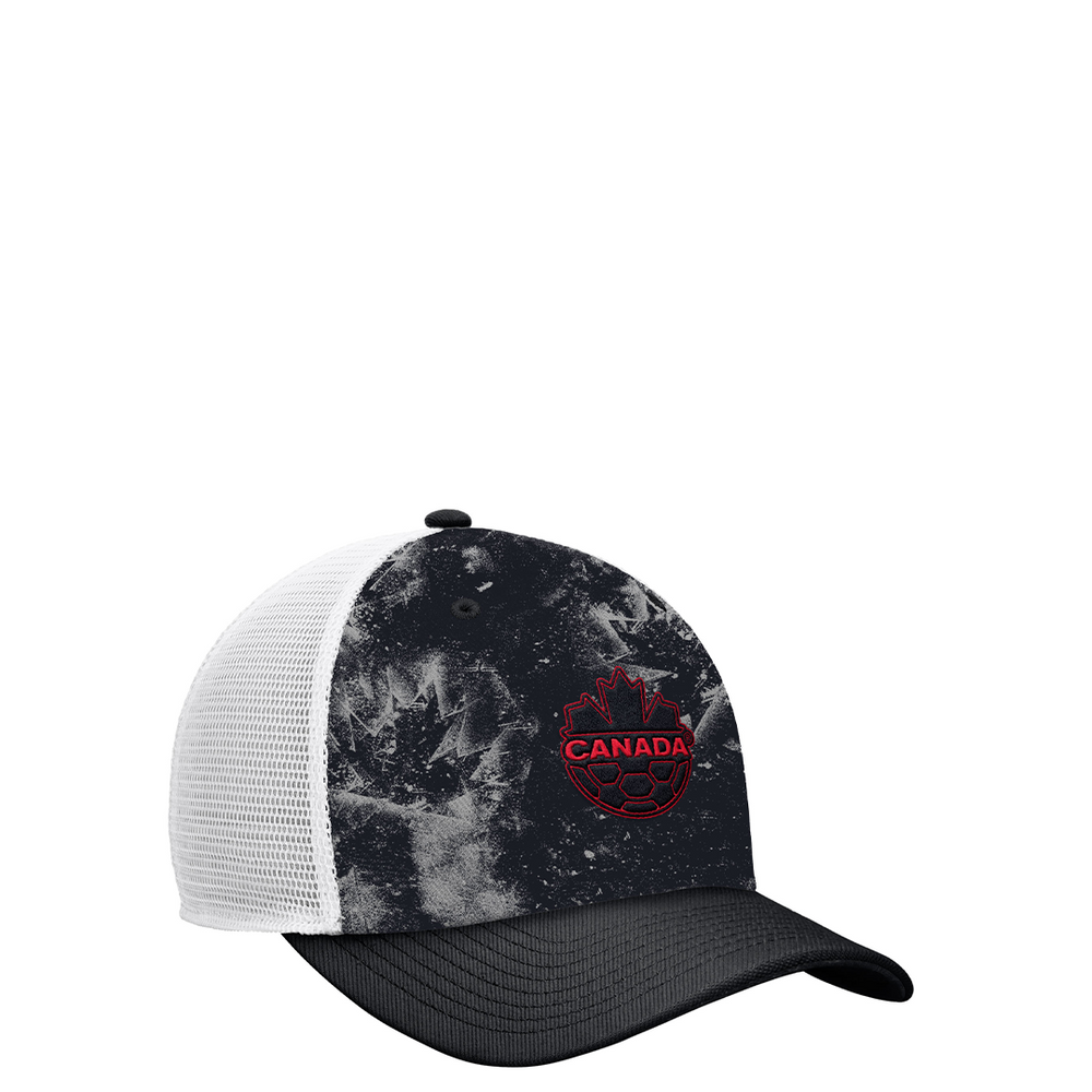 CANADA SOCCER RISE SOCCER HAT BLACK
