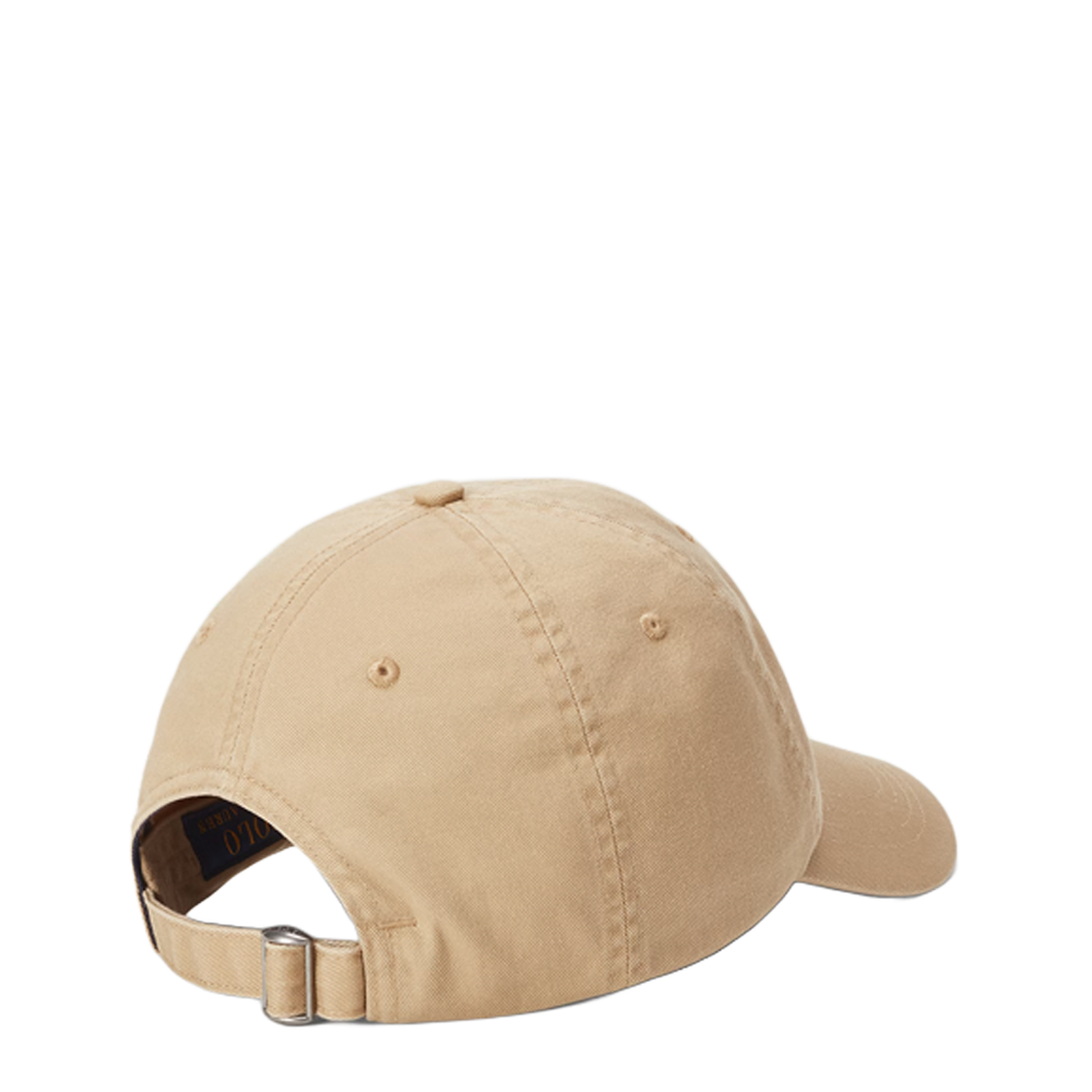 COTTON TWILL BALL CAP CAFE TAN