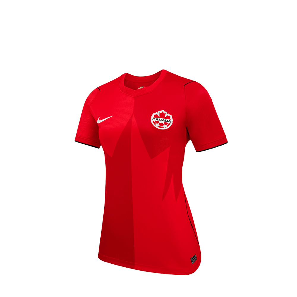 WOMEN'S CANADA SOCCER STADIUM HOME RED JERSEY