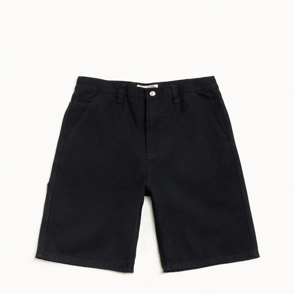 WORK SHORT CANVAS BLACK