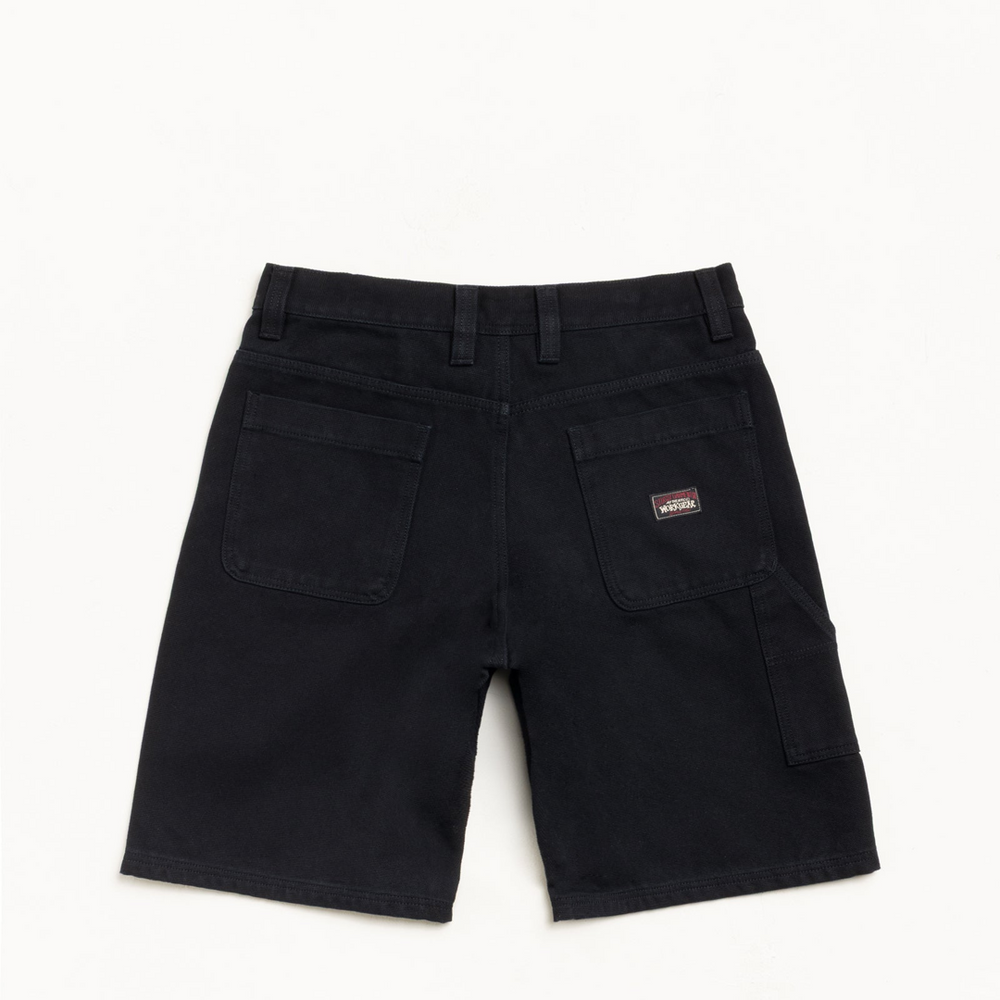 WORK SHORT CANVAS BLACK