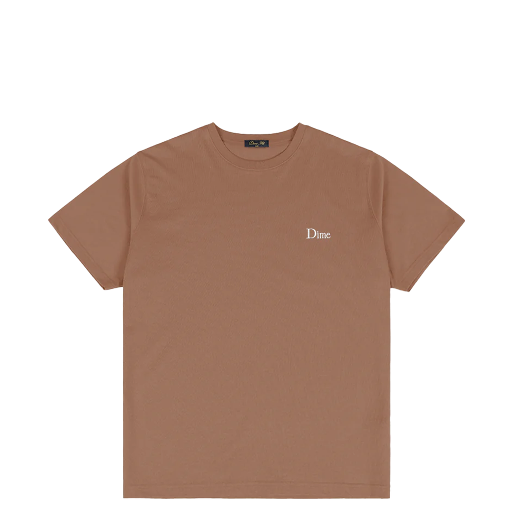 CLASSIC SMALL LOGO T-SHIRT CANYON BROWN
