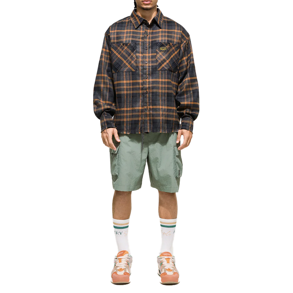 CARTER FLANNEL ORANGE