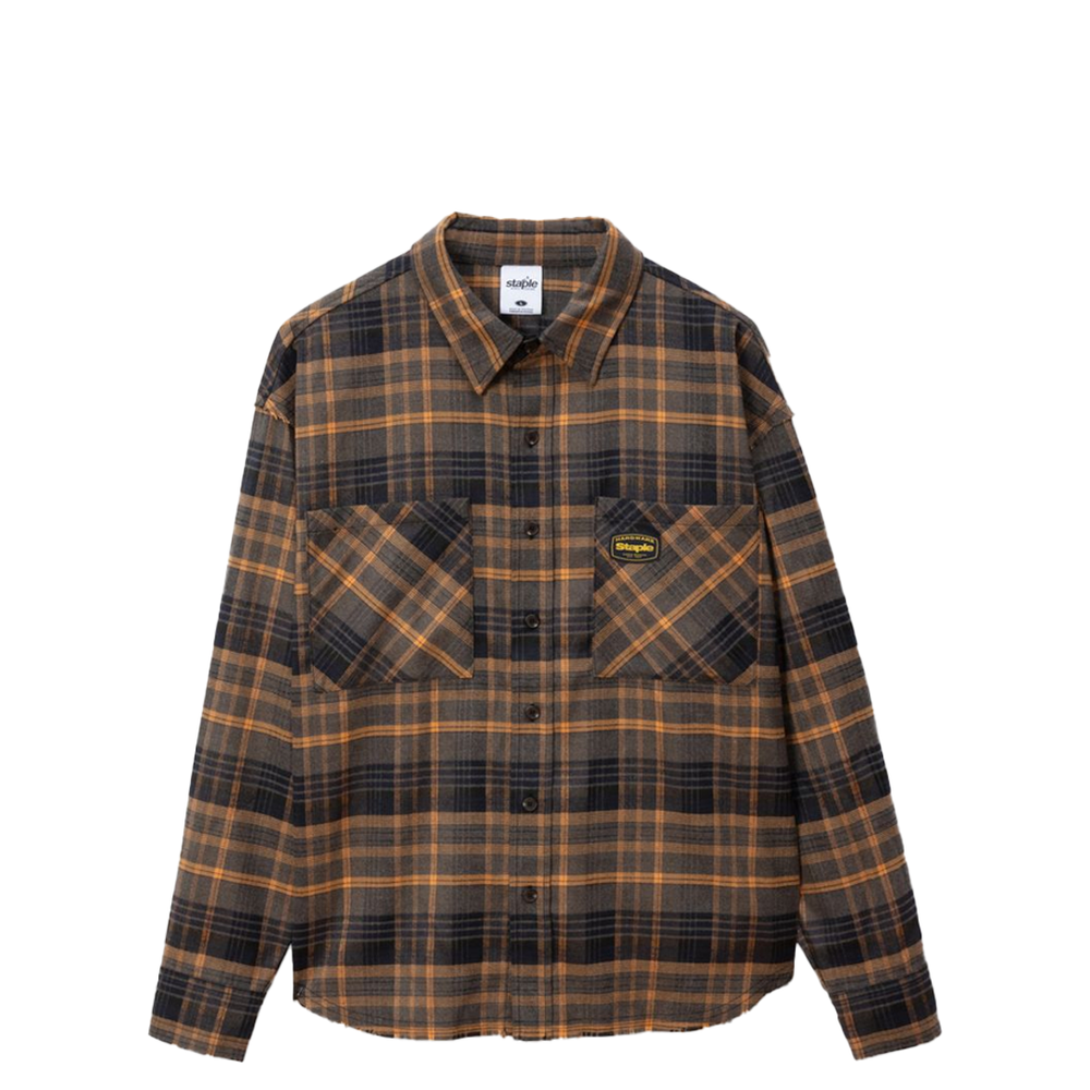 CARTER FLANNEL ORANGE