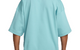 TECH SHORT SLEEVE FLEECE TOP DENIM TURQUOISE