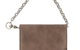 CHAIN LEATHER WALLET BROWN