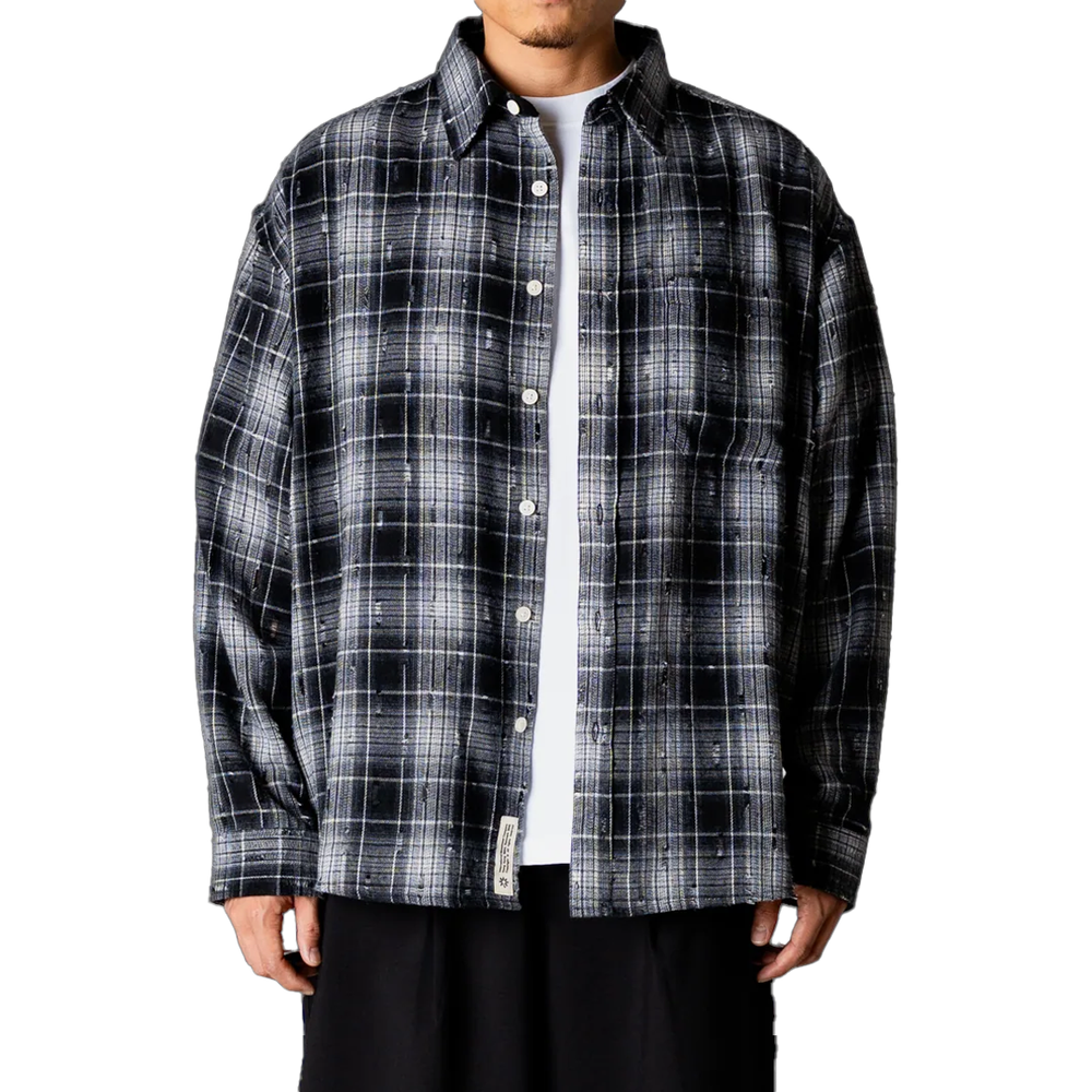 JONG CHECK SUPPLY SHIRT BLACK
