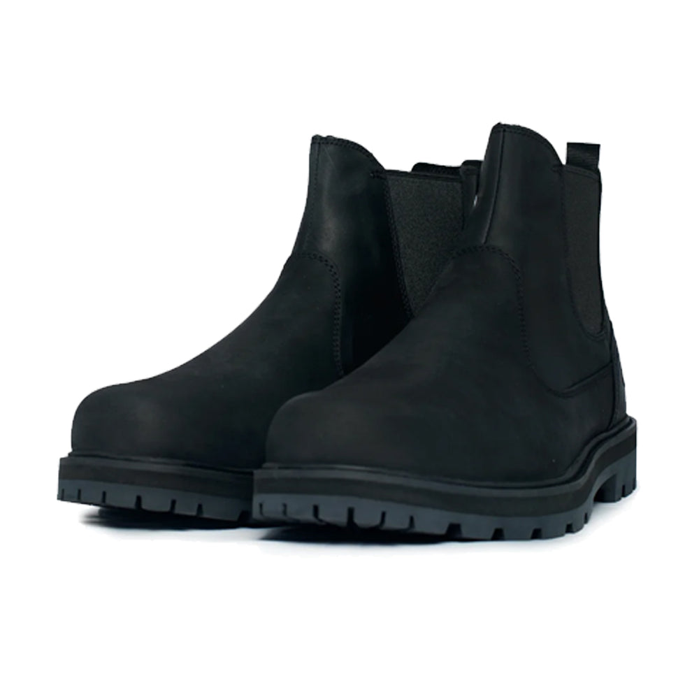 BRITTON ROAD MID CHELSEA BOOT BLACK FULL GRAIN