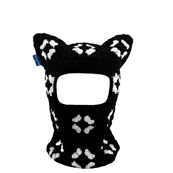 OBSIDIAN CROCHET SKI MASK