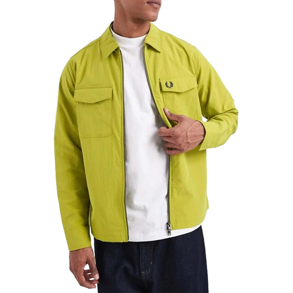 RIPSTOP POCKET OVERSHIRT CITRON