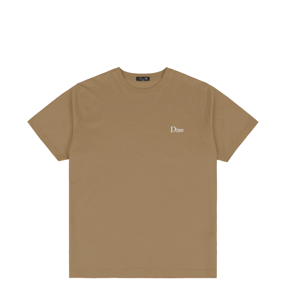 CLASSIC SMALL LOGO T-SHIRT TAN