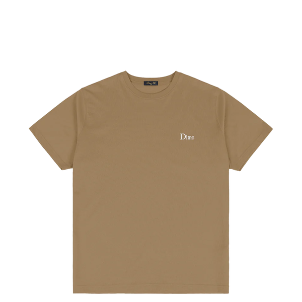 CLASSIC SMALL LOGO T-SHIRT TAN