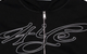 SIGNATURE ZIP HOODIE BLACK/WHITE