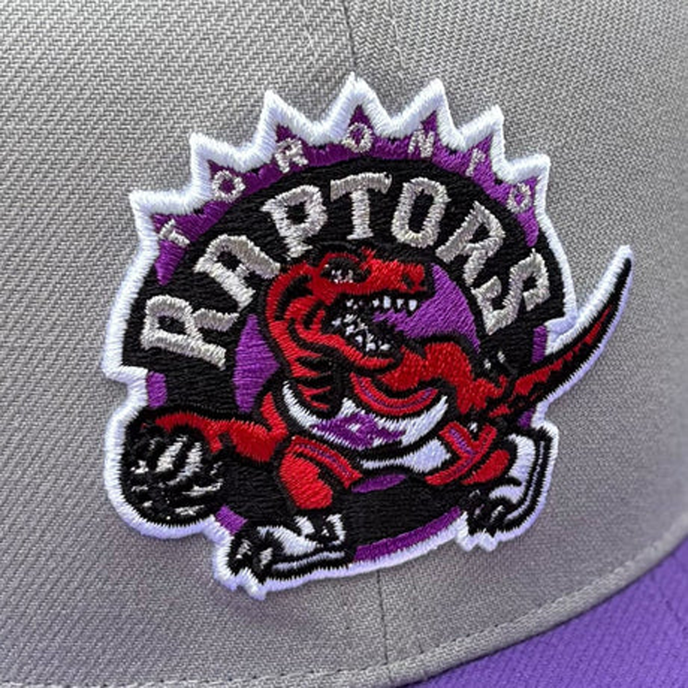 NBA 1995 TORONTO RAPTORS HWC SNAPBACK GREY/PURPLE