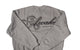 SCRIPT CREW NECK HEATHER GREY