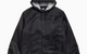 HOODED COACHES JACKET BLACK