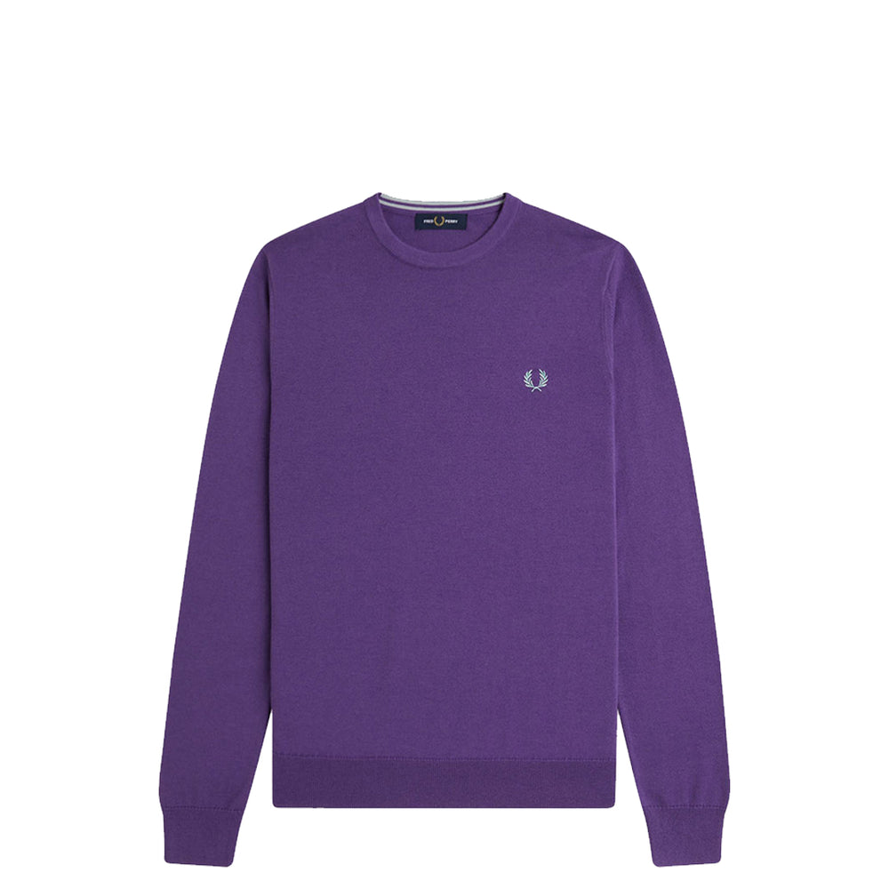 CLASSIC CREW NECK JUMPER AMETHYST