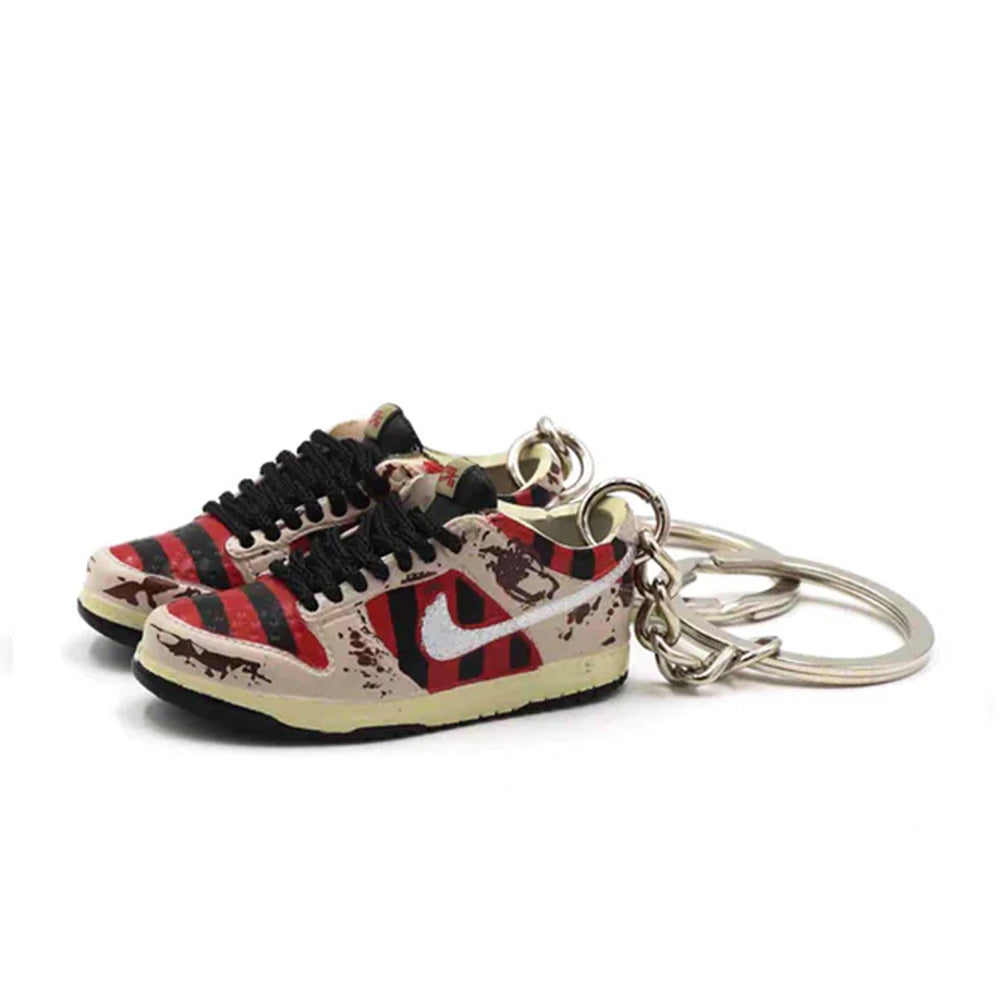 FREDDY KRUEGER DUNK SNEAKER KEYCHAIN