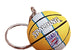 OKLAHOMA CITY THUNDERS BASKETBALL KEYCHAIN