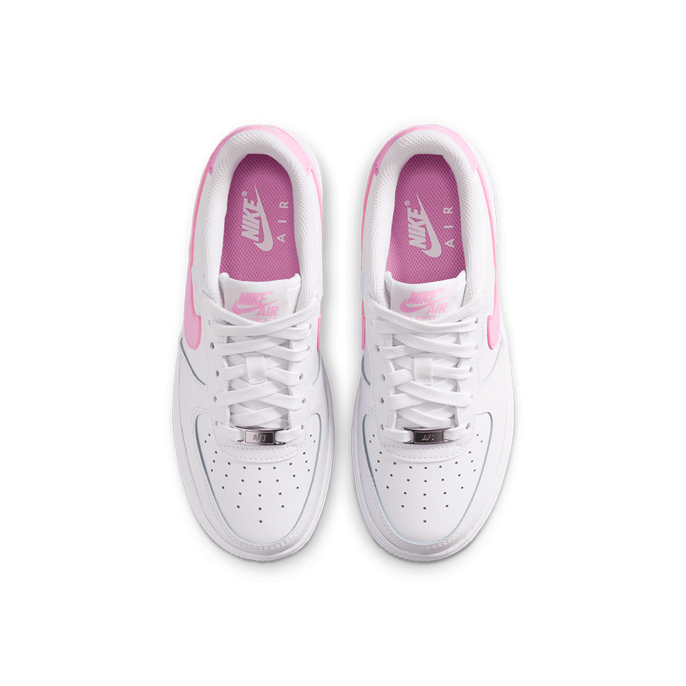 AIR FORCE 1 (GS) WHITE / PINK RISE