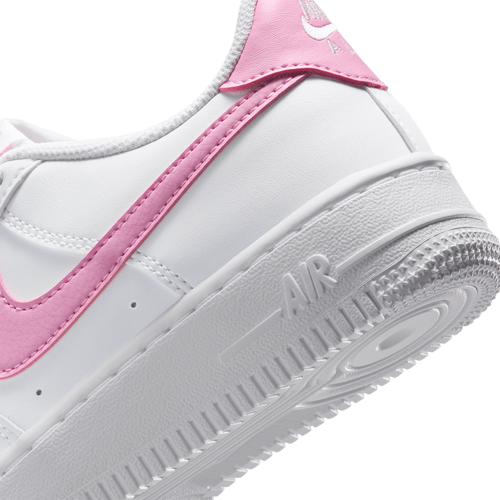 AIR FORCE 1 (GS) WHITE / PINK RISE