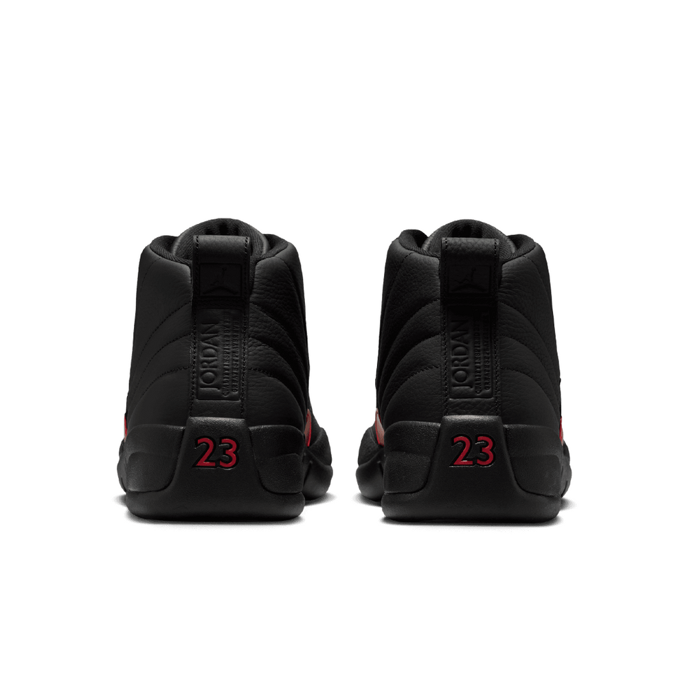 AIR JORDAN 12 RETRO "BLOODLINE" BLACK / VARSITY RED