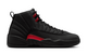 AIR JORDAN 12 RETRO "BLOODLINE" BLACK / VARSITY RED