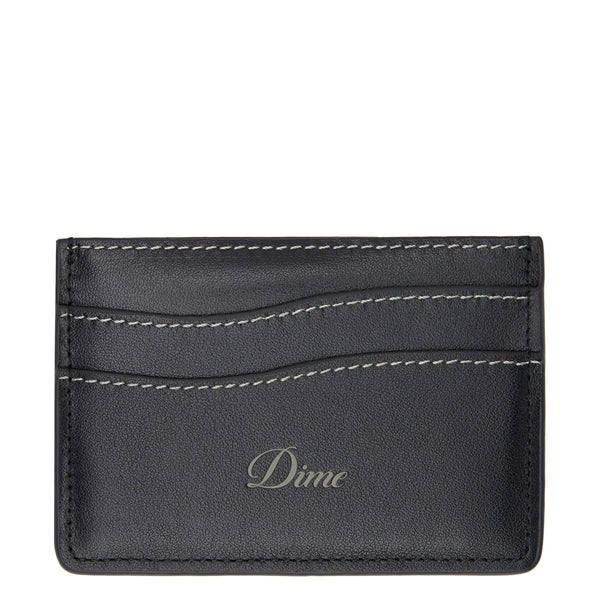 CURSIVE CARDHOLDER BLACK