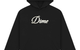 CURSIVE HOODIE BLACK/LIGHT YELLOW