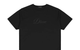 CURSIVE T-SHIRT BLACK