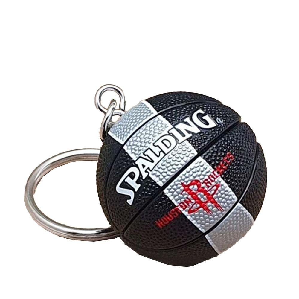 HOUSTON ROCKETS BASKETBALL KEYCHAIN