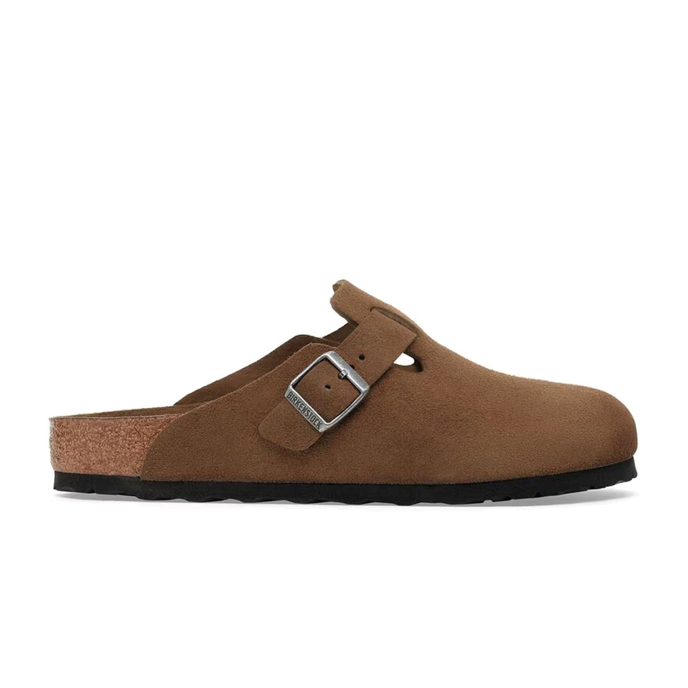 Boston Soft Footbed Suede Leather Birkenstock Boston Clogs