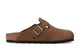BOSTON SOFT FOOTBED SUEDE LEATHER - DARK TEA TONAL