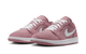 WOMEN'S AIR JORDAN 1 LOW RUST PINK / WHITE