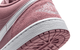 WOMEN'S AIR JORDAN 1 LOW RUST PINK / WHITE