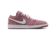 WOMEN'S AIR JORDAN 1 LOW RUST PINK / WHITE