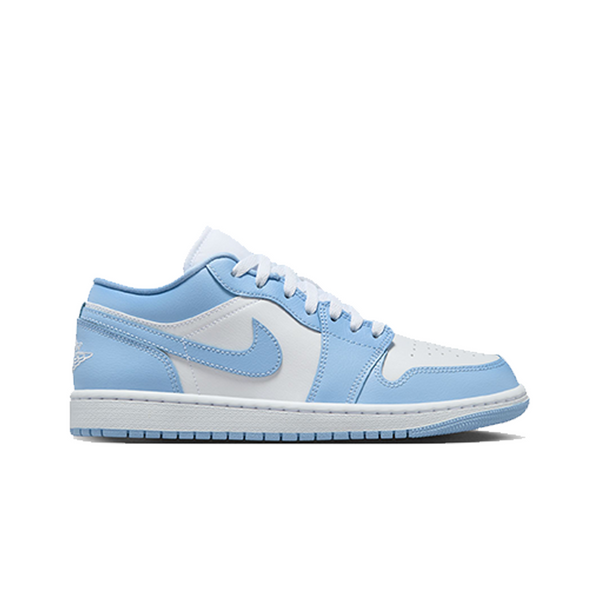 WOMEN'S AIR JORDAN 1 LOW WHITE/ALUMINUM