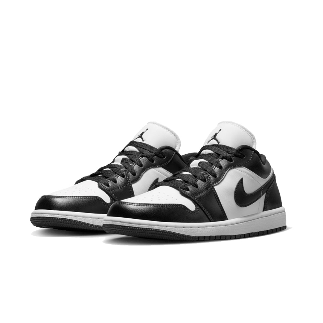 WOMEN'S AIR JORDAN 1 LOW WHITE/BLACK – NRML