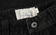 BAGGY DENIM PANTS BLACK WASHED