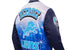 NFL DETROIT LIONS SUBLIMATED SATIN JACKET MIDNIGHT SKY