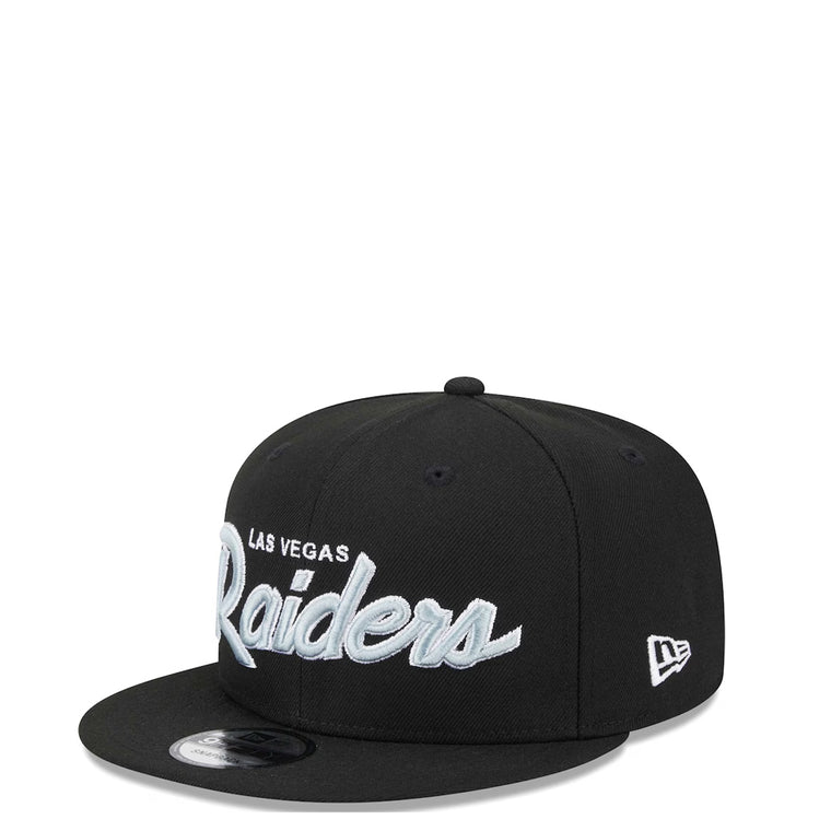 LAS VEGAS RAIDERS MAIN SCRIPT 9FIFTY SNAPBACK