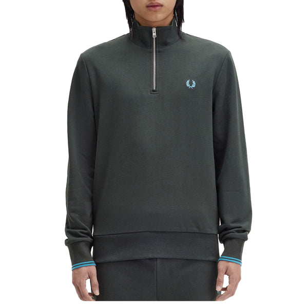 HALF ZIP SWEATSHIRT