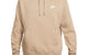 SPORTSWEAR CLUB FLEECE PULLOVER HOODIE KHAKI